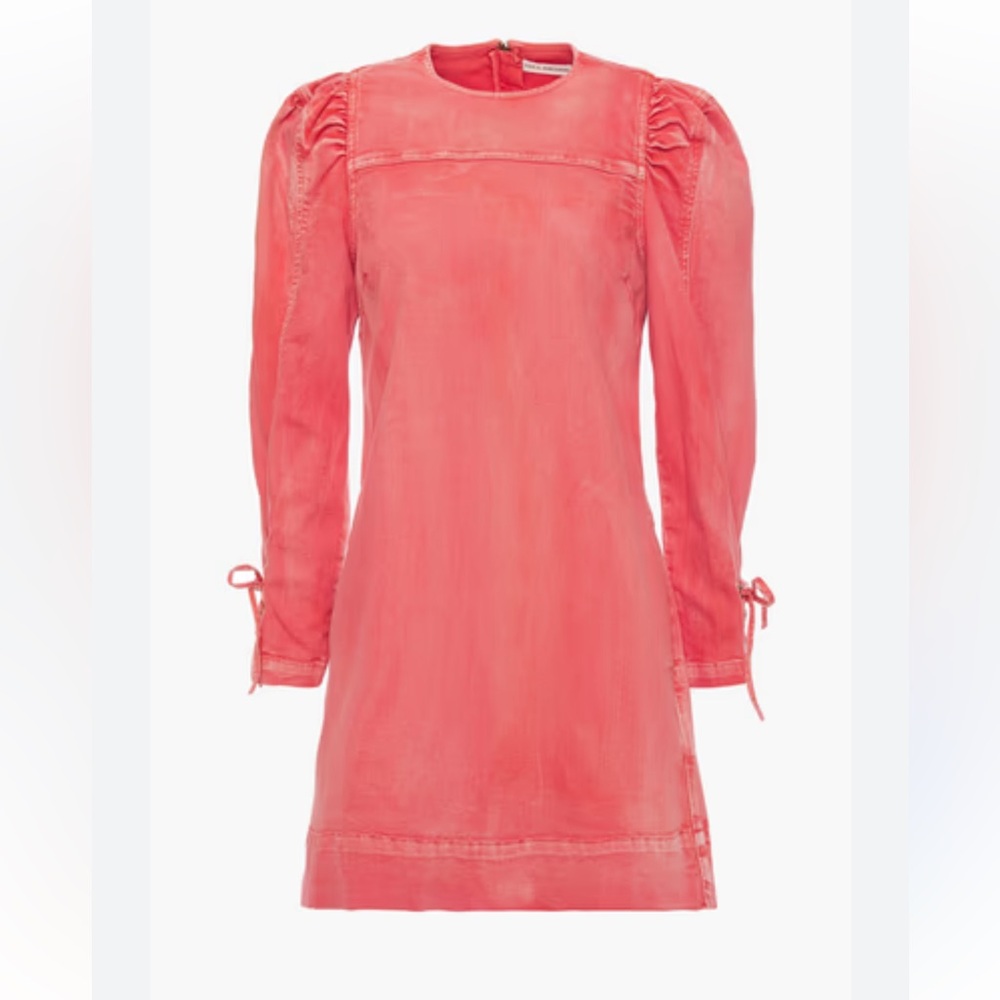 Ulla Johnson Mona coral soft Jean dress 8 - Picture 2 of 8